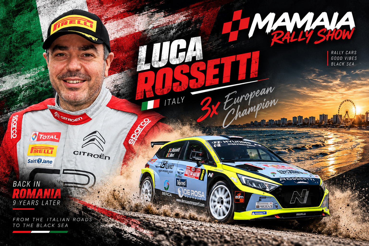 Luca Rossetti revine în România, la nouă ani de la prima întâlnire cu publicul român